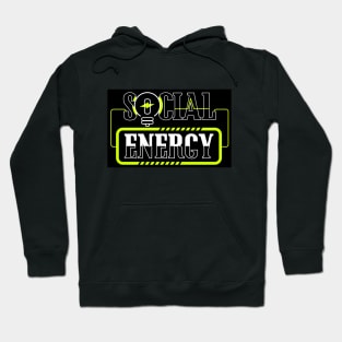 Social energy. Hoodie